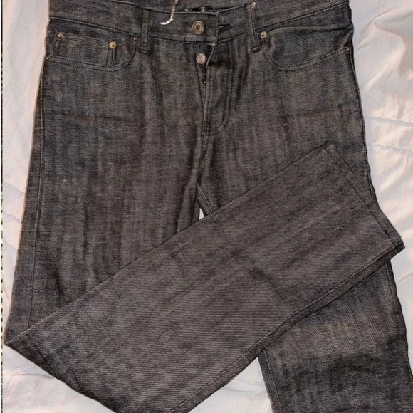 Mens YSL Jeans charcoal - Picture 3 of 5